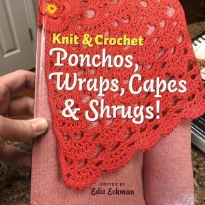 Knit and crochet ponchos, wraps, capes, and shrugs pattern book
